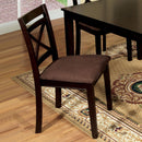  Furniture of America Weston I 7 pc Dinette CM3400T-5PK IMAGE 3