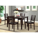  Furniture of America Amador I 5 pc Dinette CM3011T-5PK IMAGE 1