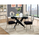  Furniture of America Aero Dining Table with Glass Top CM3169T-TABLE IMAGE 3