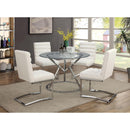  Furniture of America Livada I Dining Chair CM3170WH-SC-2PK IMAGE 2