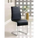  Furniture of America Mauna CM8371BK-SC-2PK Side Chair IMAGE 2