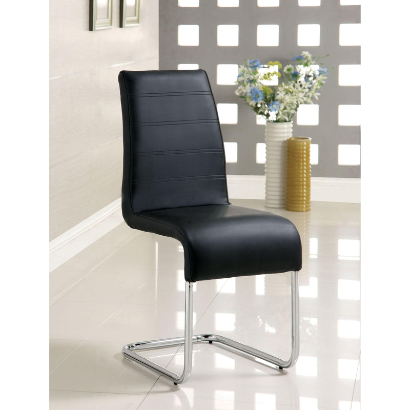 Furniture of America Mauna Dining Chair CM8371BK-SC-2PK IMAGE 2