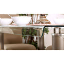  Furniture of America Walkerville I Dining Table with Glass Top CM3361T-TABLE IMAGE 2