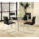  Furniture of America Round Kona Dining Table with Glass Top CM8320T-TABLE IMAGE 2