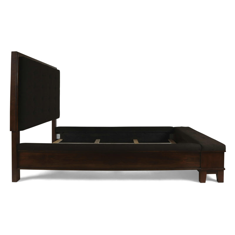 New Classic Furniture Cagney California King Upholstered Panel Bed with Storage B594-110/B594-120/B594-230 IMAGE 4