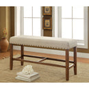  Furniture of America Sania Counter Height Bench CM3324PBN IMAGE 2