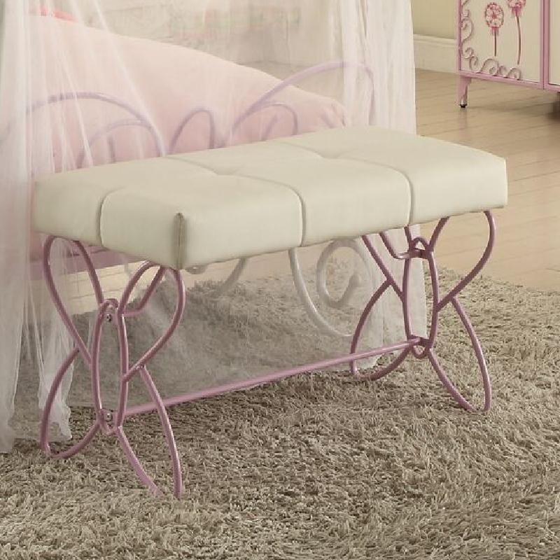 Acme Furniture Butterfly 30542 Kids Bench IMAGE 1