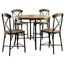  Furniture of America Round Crosby II Counter Height Dining Table CM3827RPT-TABLE IMAGE 3