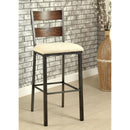  Furniture of America Jazlyn II Pub Height Stool CM3686BC-2PK IMAGE 3