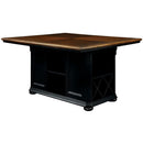  Furniture of America Sabrina Counter Height Dining Table with Pedestal Base CM3199BC-PT-TABLE IMAGE 1