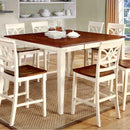  Furniture of America Torrington II Counter Height Dining Table CM3552WC-PT IMAGE 1