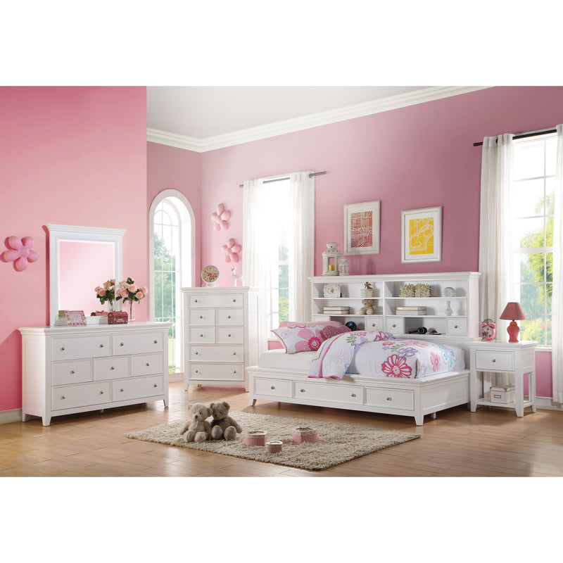 pink and white dresser Acme Furniture Lacey 30601 Dresser