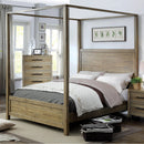  Furniture of America Garland California King Canopy Bed CM7355CK-BED IMAGE 1
