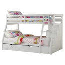 Acme Furniture Jason 37105 Twin/Full Bunk Bed with Trundle & Storage IMAGE 2