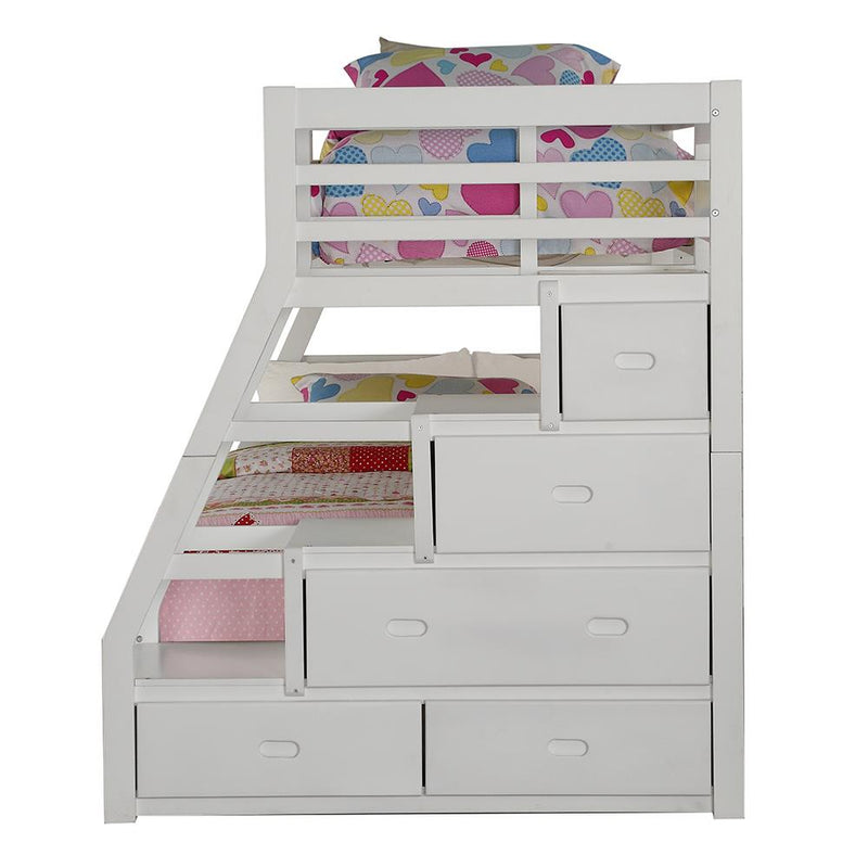 Acme Furniture Jason 37105 Twin/Full Bunk Bed with Trundle & Storage IMAGE 6