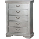 Furniture of America Claudia 5-Drawer Chest CM7199C IMAGE 1