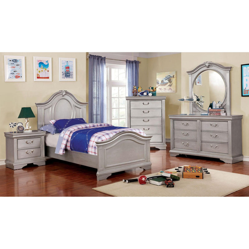 Furniture of America Claudia 2-Drawer Kids Nightstand CM7199N IMAGE 3