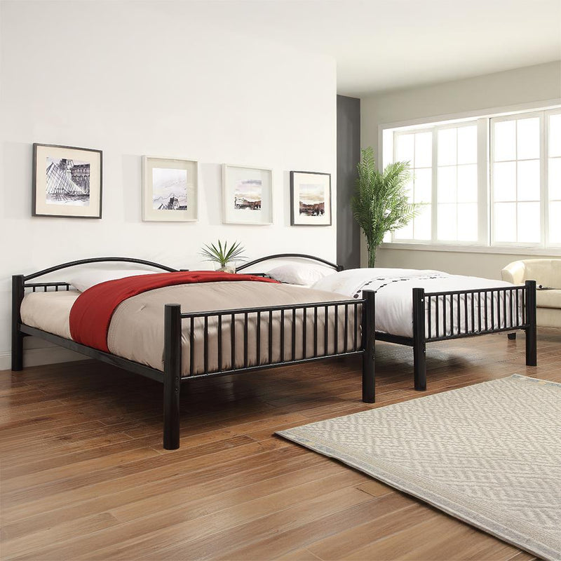 Acme Furniture Cayelynn 37390BK Full/Full Bunk Bed IMAGE 6