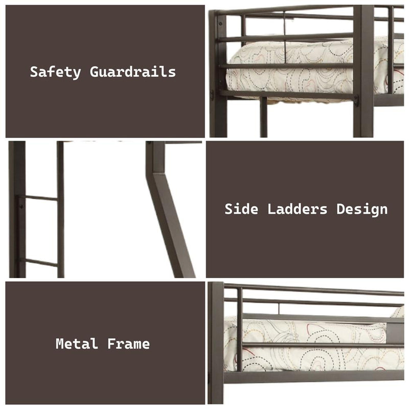 Acme Furniture Limbra 37510 Twin/Full Bunk Bed IMAGE 5