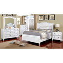  Furniture of America Ariston King Panel Bed CM7171WH-EK-BED IMAGE 4
