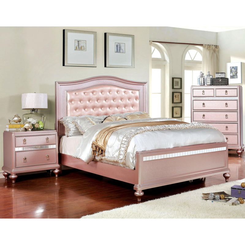 Furniture of America Ariston Queen Panel Bed CM7171RG-Q-BED IMAGE 3