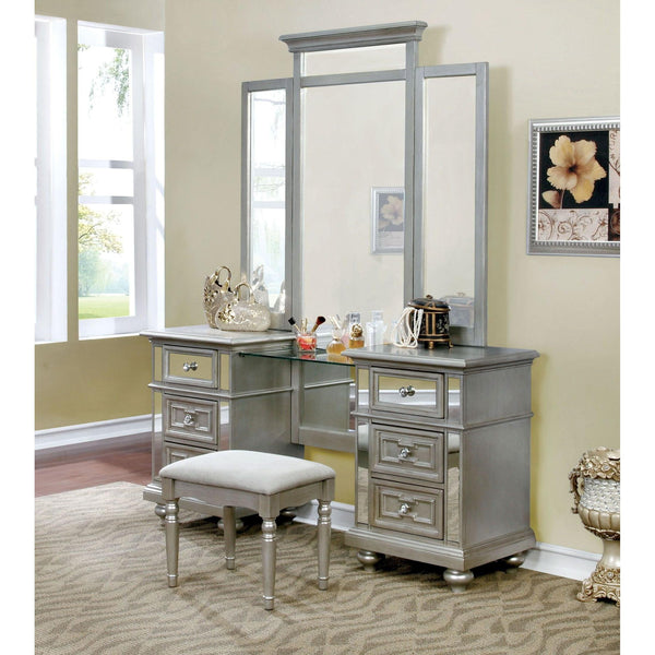 Furniture of America Salamanca 6-Drawer Vanity Set CM7673V-SET IMAGE 1