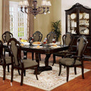  Furniture of America Rosalina Dining Table with Trestle Base CM3878T-TABLE IMAGE 2