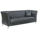  Furniture of America Luciana Stationary Leatherette Sofa CM6192-SF IMAGE 1