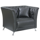  Furniture of America Luciana Leatherette Chair CM6192-CH IMAGE 1