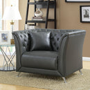  Furniture of America Luciana Leatherette Chair CM6192-CH IMAGE 2