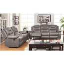  Furniture of America Grandolf Reclining Bonded Leather Match Sofa CM6813SF IMAGE 8