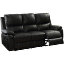  Furniture of America Nena Reclining Leather Match Sofa CM6438-SF IMAGE 1