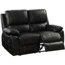  Furniture of America Nena Reclining Leather Match Loveseat CM6438-LV IMAGE 1