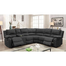  Furniture of America Monique Reclining Fabric 3 pc Sectional CM6519-SECT-CT IMAGE 1
