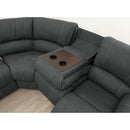  Furniture of America Monique Reclining Fabric 3 pc Sectional CM6519-SECT-CT-CH IMAGE 2