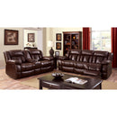  Furniture of America Wimbledon Reclining Bonded Leather Sofa CM6314-SF IMAGE 3