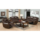  Furniture of America Dudhope Reclining Bonded Leather Match Loveseat CM6960L IMAGE 2