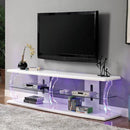  Furniture of America Ernst Flat Panel TV Stand CM5901WH-TV-72 IMAGE 2