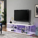  Furniture of America Ernst Flat Panel TV Stand CM5901WH-TV-72 IMAGE 3