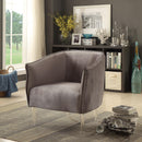  Furniture of America Donostia Stationary Fabric Accent Chair CM-AC6348GY IMAGE 4