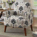  Furniture of America Bray Stationary Fabric Accent Chair CM-AC6189FP IMAGE 1