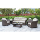  Furniture of America Outdoor Seating Sets CM-OS1829BR-SET IMAGE 1