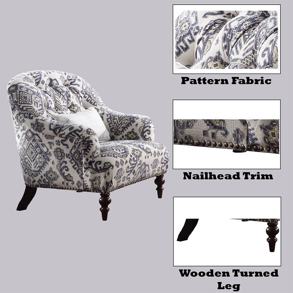 Acme Furniture Saira 52062 Chair with Pillow