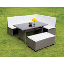  Furniture of America Outdoor Dining Sets 3-Piece CM-OT2102-SET IMAGE 2