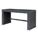  Furniture of America Outdoor Tables Pub Tables CM-OT1847-BT IMAGE 1