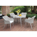  Furniture of America Outdoor Seating Chairs CM-OT1866-AC-4PK IMAGE 3