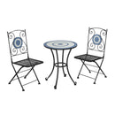  Furniture of America Outdoor Seating Chairs CM-OT1801-CH-2PK IMAGE 5