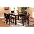  Furniture of America Square Living Stone III Counter Height Dining Table with Marble Top CM3590PT IMAGE 3