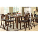  Furniture of America Square Brockton II Dining Table CM3355PT IMAGE 4