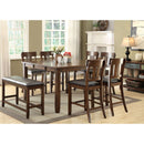  Furniture of America Square Brockton II Dining Table CM3355PT IMAGE 5